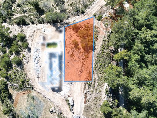 Muğla, Menteşe, Dağpınar Beldesinde Deniz Manzaralı İmarlı Arazi