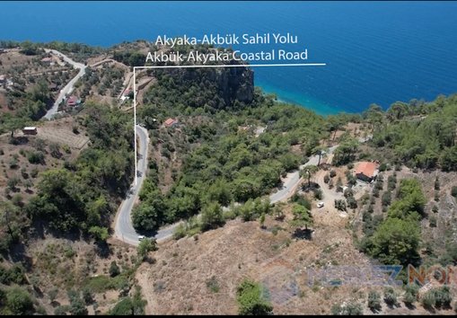 Close to the Sea with Sea View (260m) in Kıran, Muğla